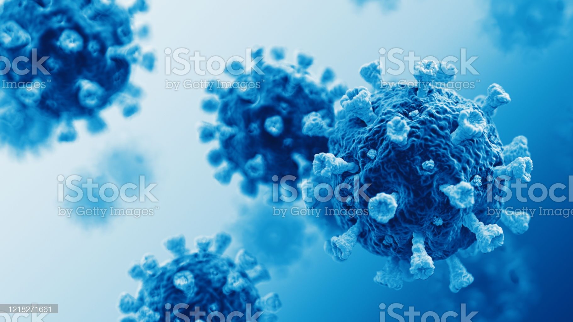 Coronavirus. COVID-19. 3D Render